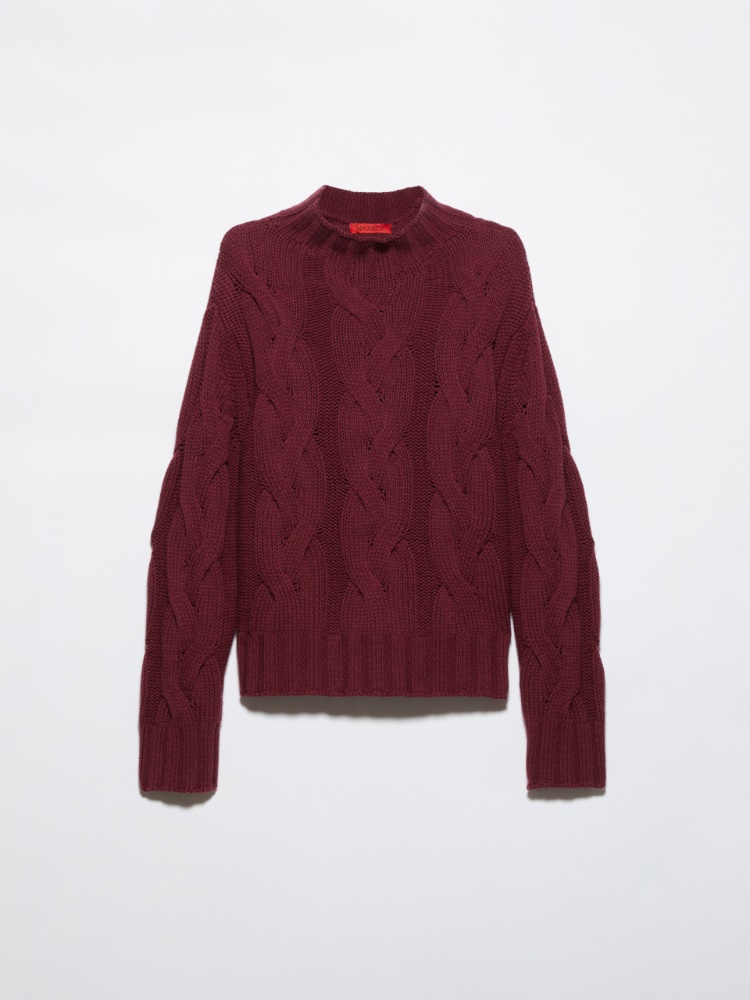 P. Terzini &Co.llaboration jumper - BORDEAUX - MAX&Co.