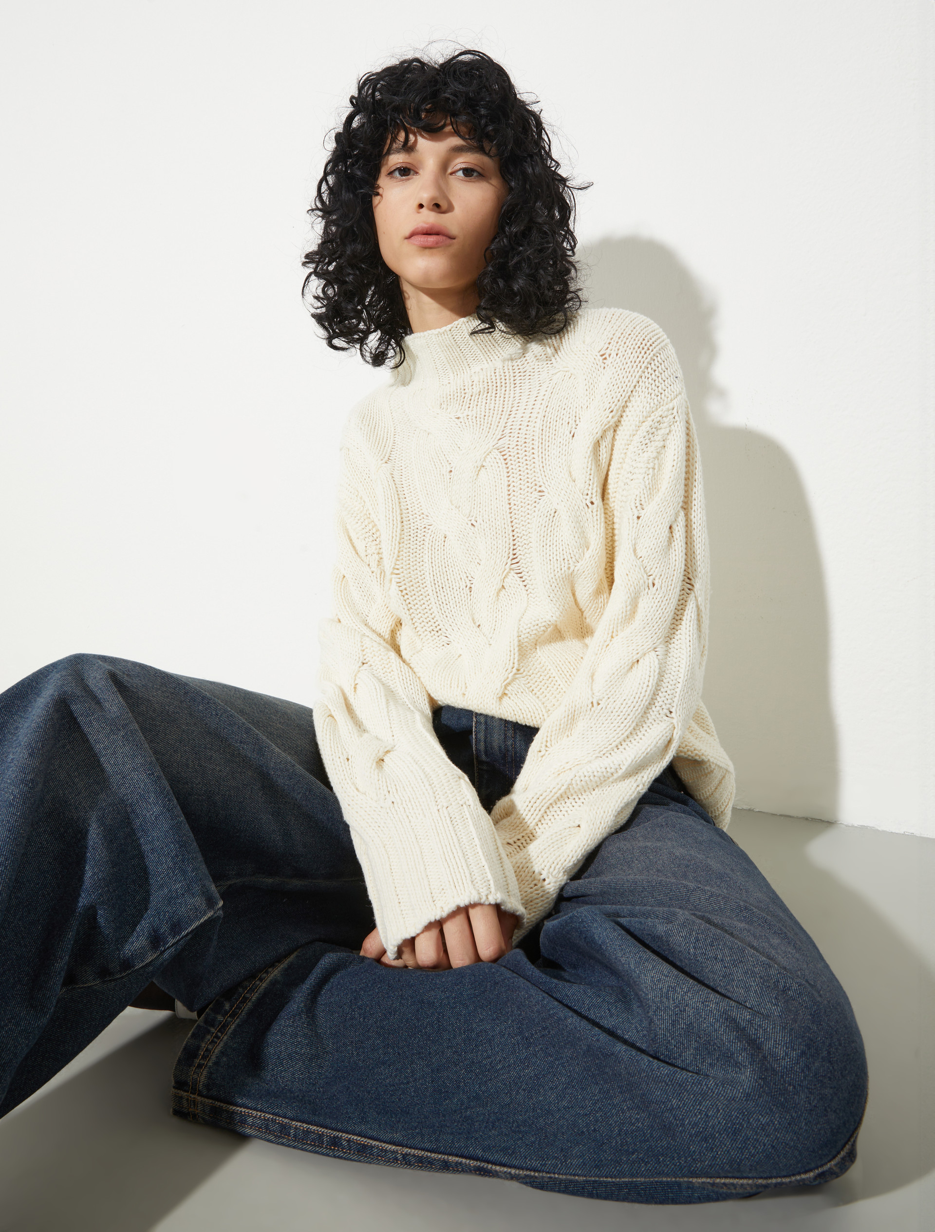 P. Terzini &Co.llaboration jumper - VANILLA - MAX&Co.