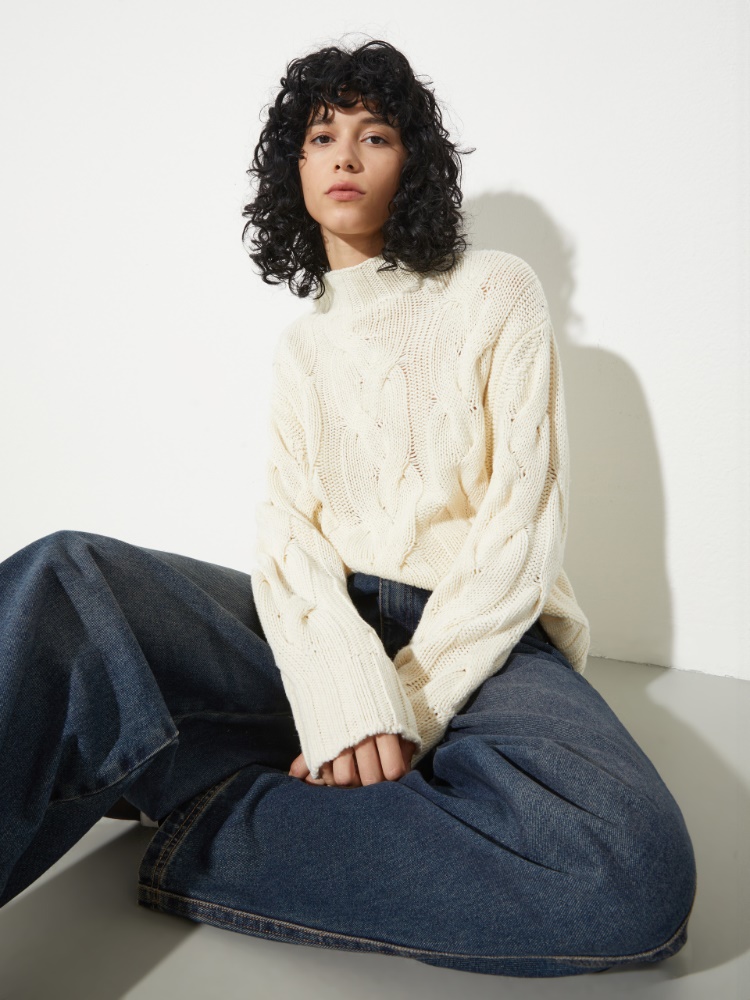 P. Terzini &Co.llaboration jumper P. Terzini &Co.llaboration jumper - VANILLA - MAX&Co.