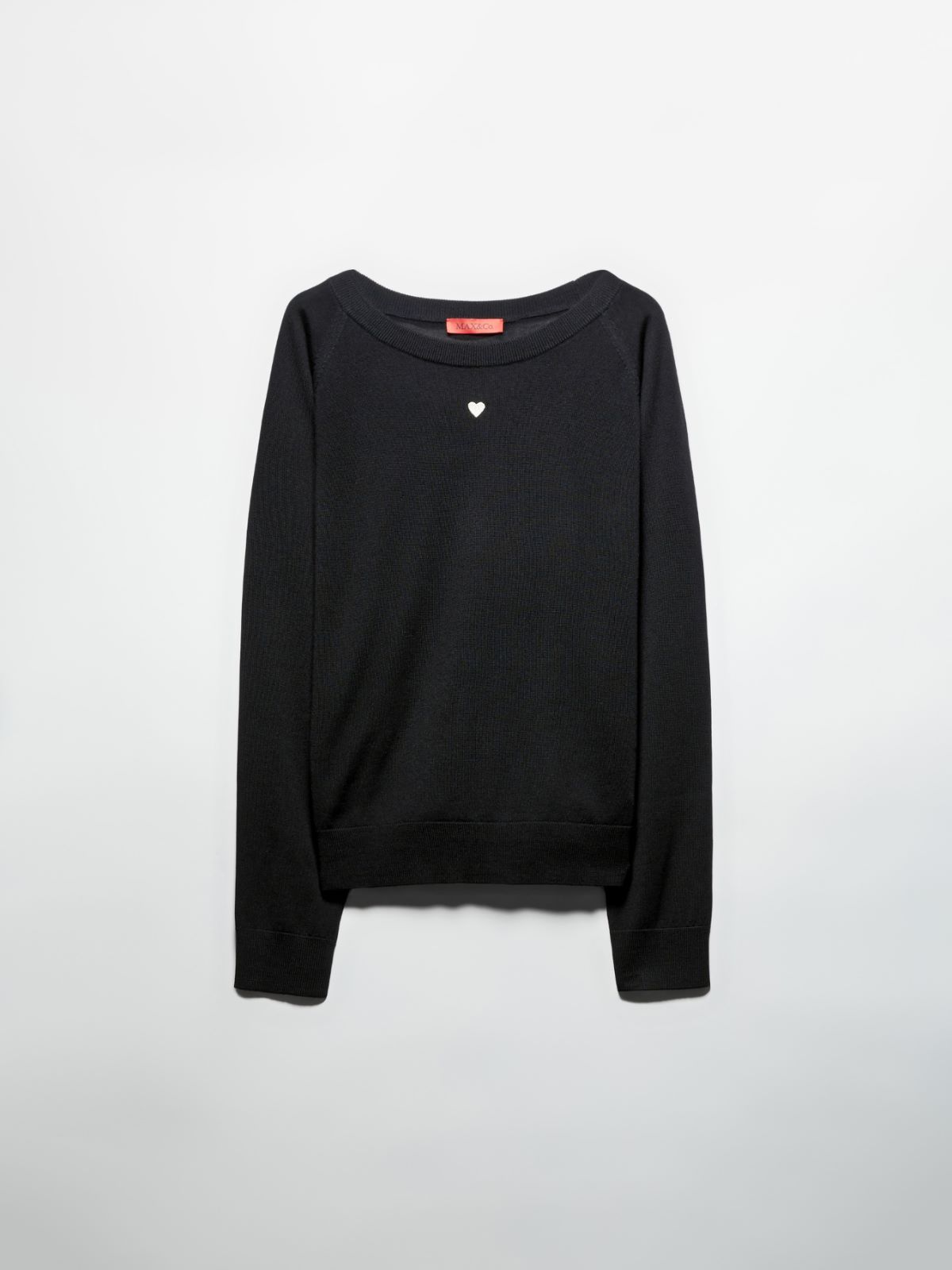 Pure merino wool jumper - BLACK - MAX&Co. - 5