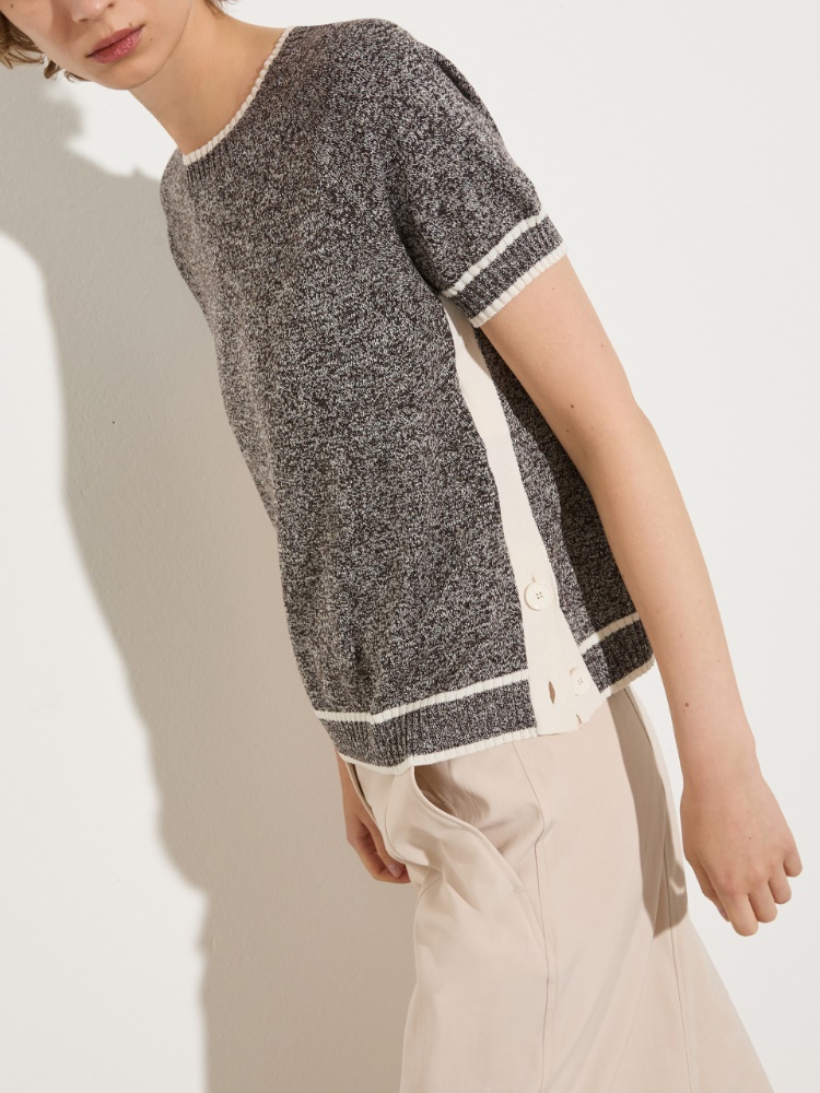 Mouliné knit T-shirt - MAX&Co. - 3