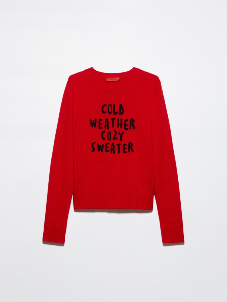 P. Terzini &Co.llaboration jumper - RED - MAX&Co.