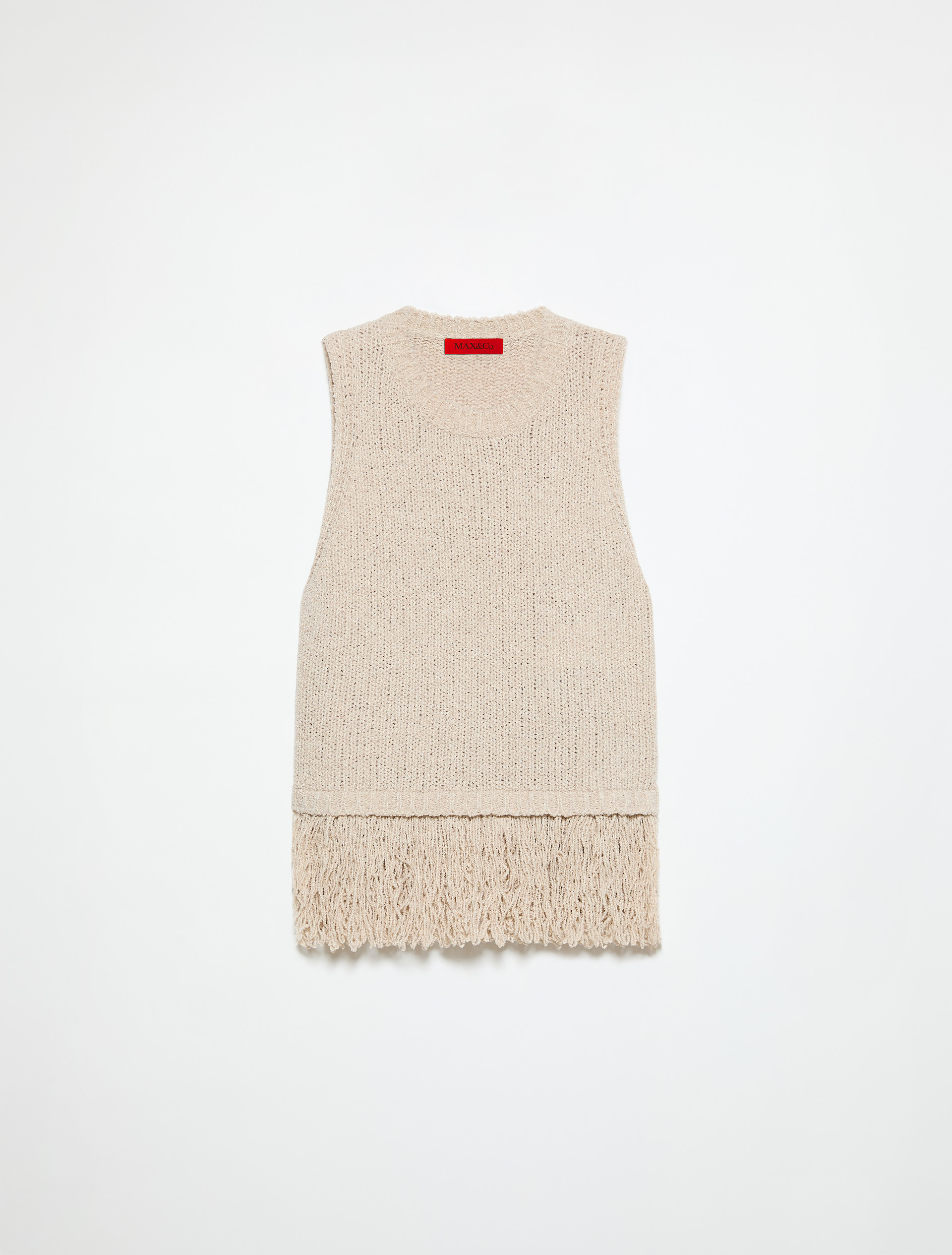 Top in maglia bouclé - GHIACCIO - MAX&Co.