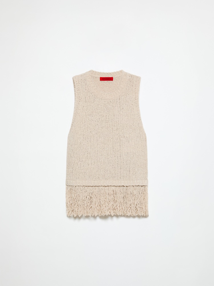 Top in maglia bouclé - GHIACCIO - MAX&Co.