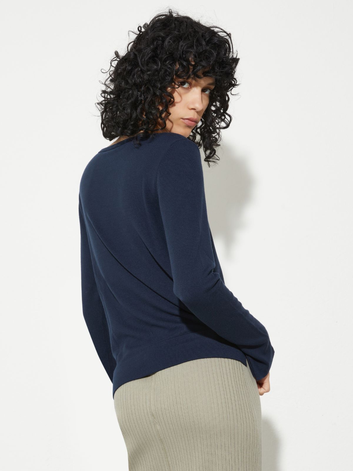 Boat-neck jumper - DEEP BLUE - MAX&Co. - 2