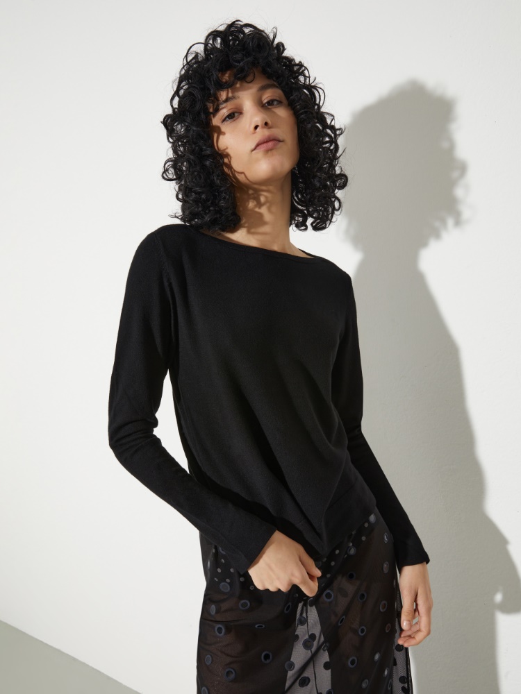 Boat-neck jumper - MAX&Co.