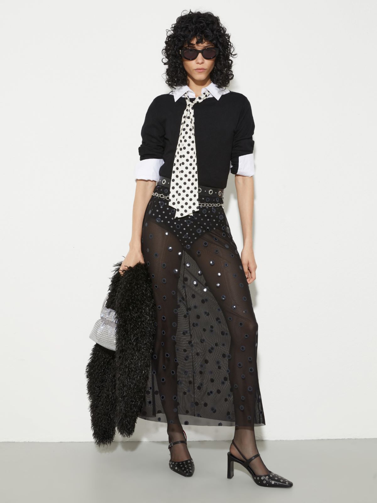 Boat-neck jumper - BLACK - MAX&Co. - 4