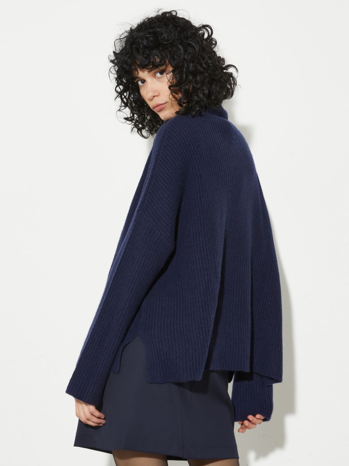 Pure cashmere polo neck - ULTRAMARINE - MAX&Co. - 2