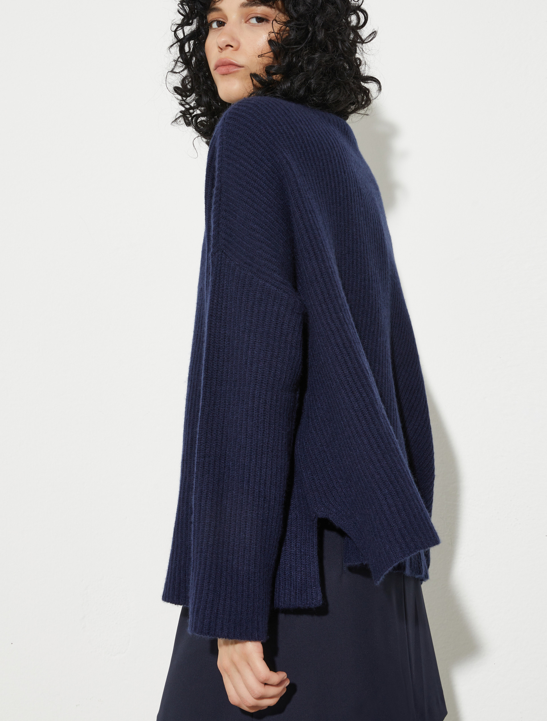 Pure cashmere polo neck - ULTRAMARINE - MAX&Co. - 6
