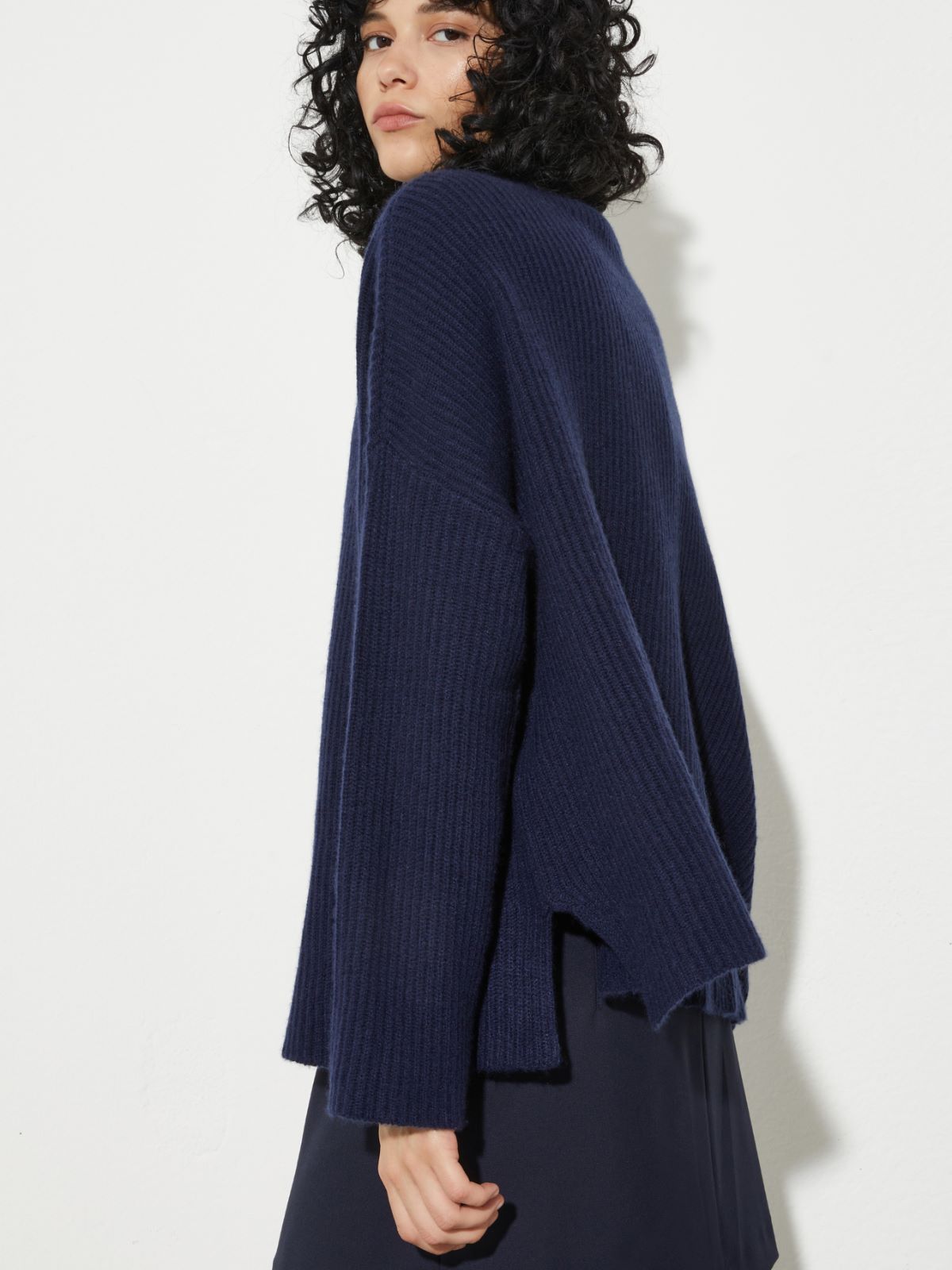 Pure cashmere polo neck - ULTRAMARINE - MAX&Co. - 6