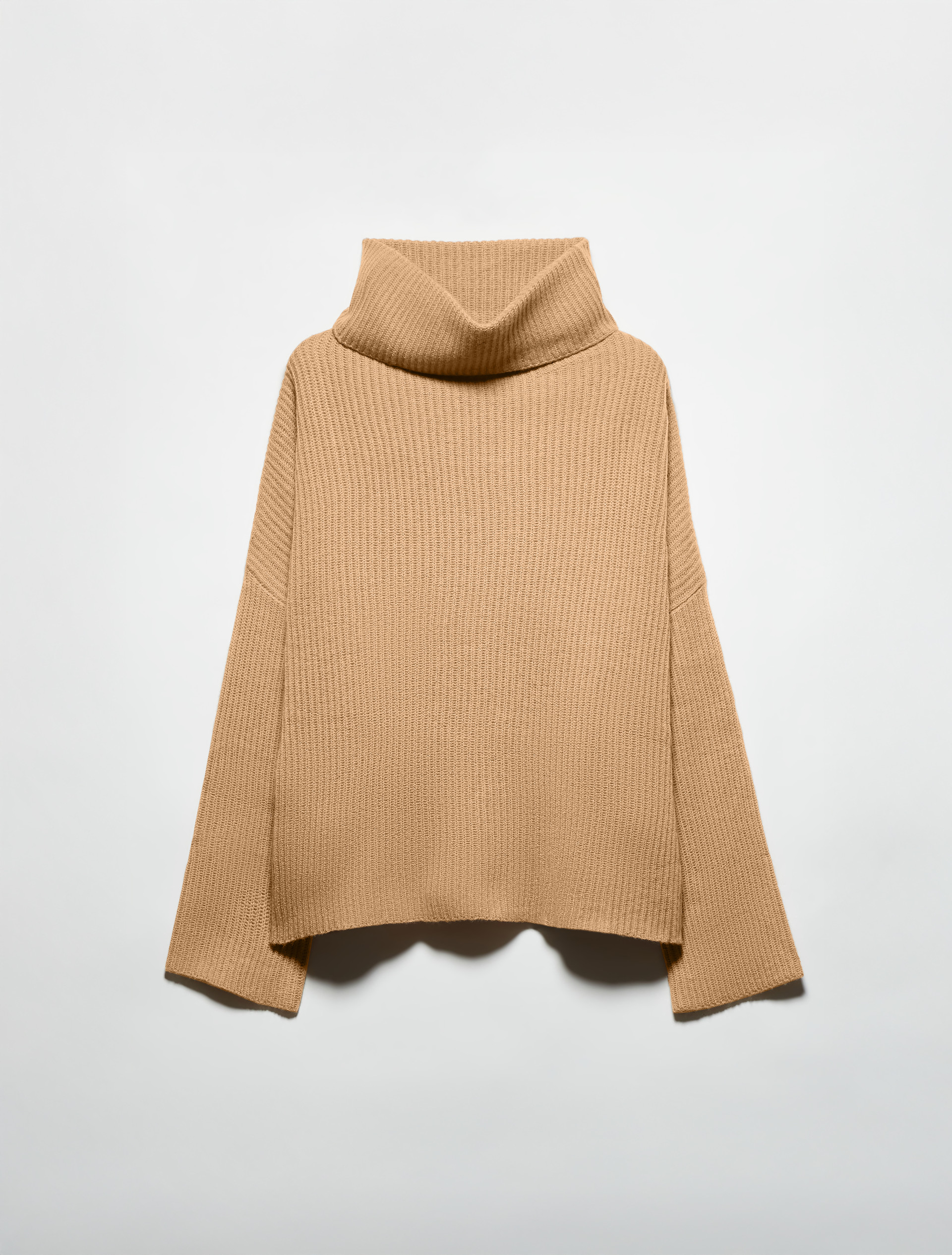 Pure cashmere polo neck - CAMEL - MAX&Co. - 5