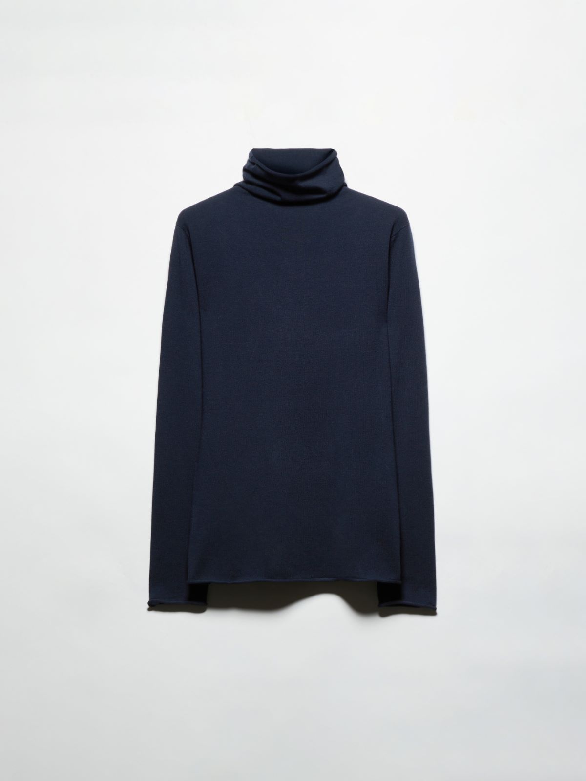 Stretch-tricot turtleneck - DEEP BLUE - MAX&Co. - 5