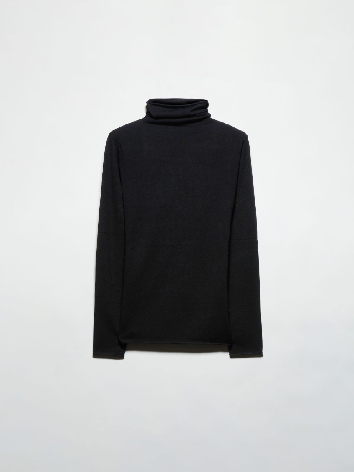 Stretch-tricot turtleneck - BLACK - MAX&Co. - 5