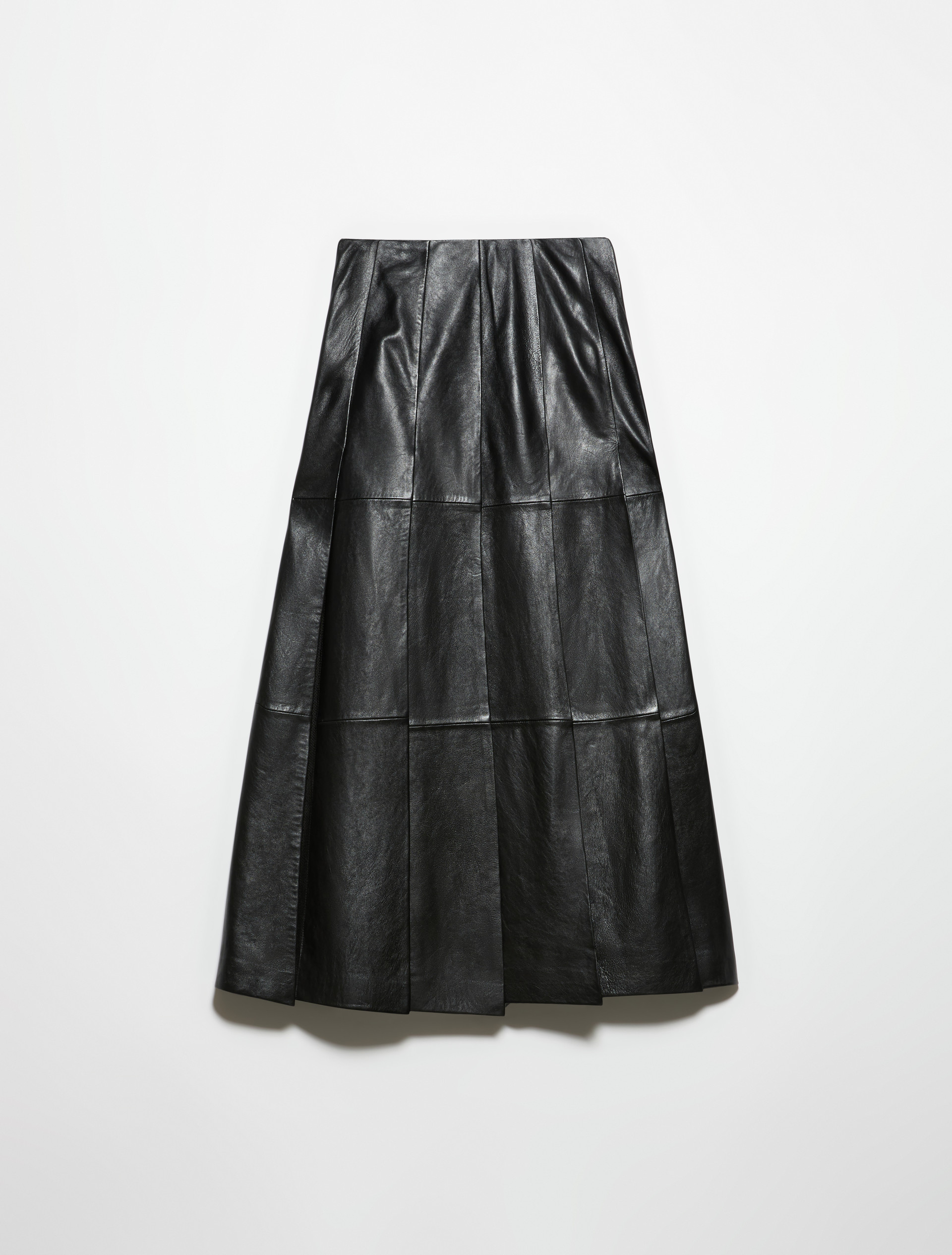 Leather skirt Sami Miró &Co.llaboration, black | MAX&Co. Leather skirt Sami Miró &Co.llaboration - BLACK - MAX&Co. - 5
