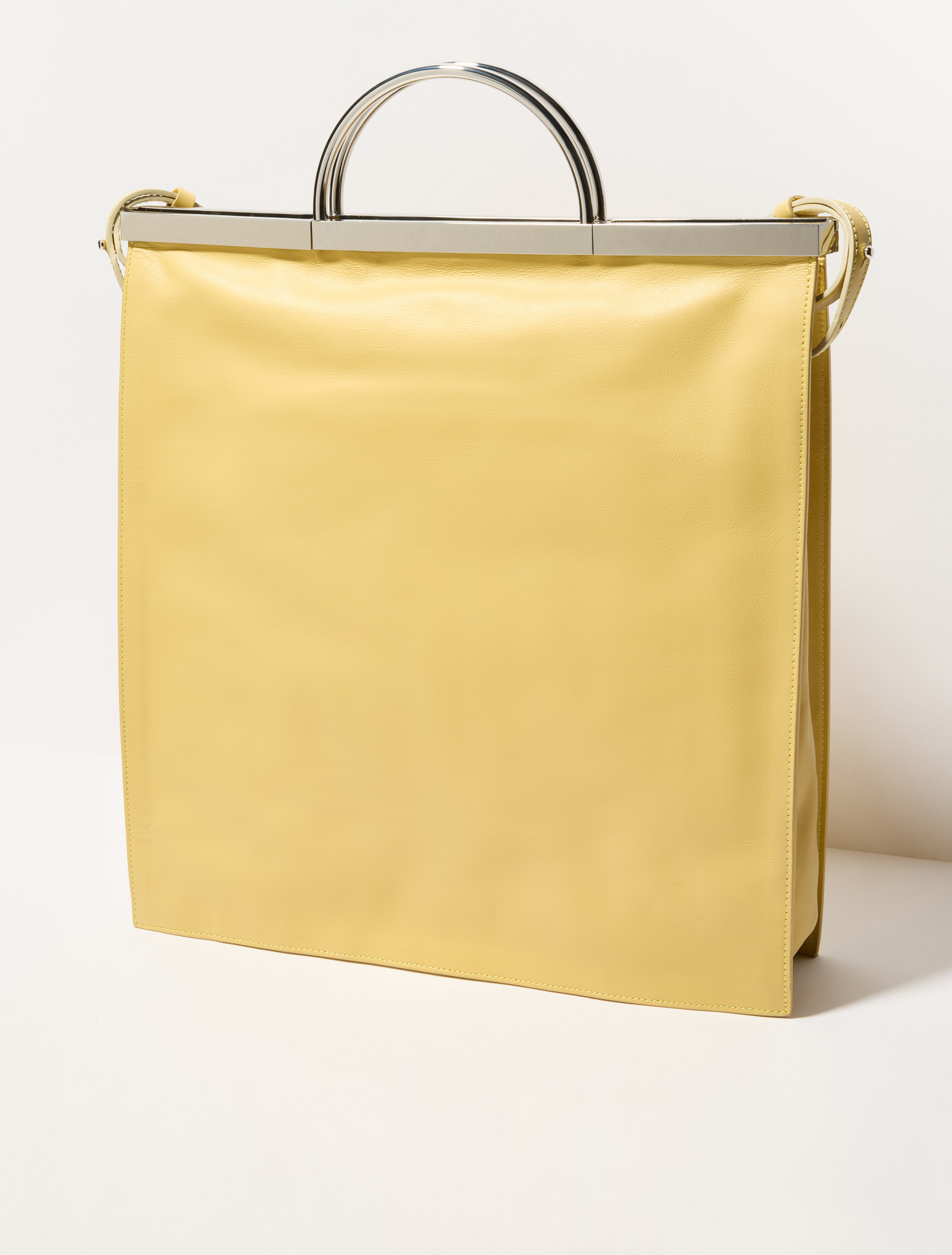 Leather bag, yellow | MAX&Co. Leather bag - YELLOW - MAX&Co. - 2