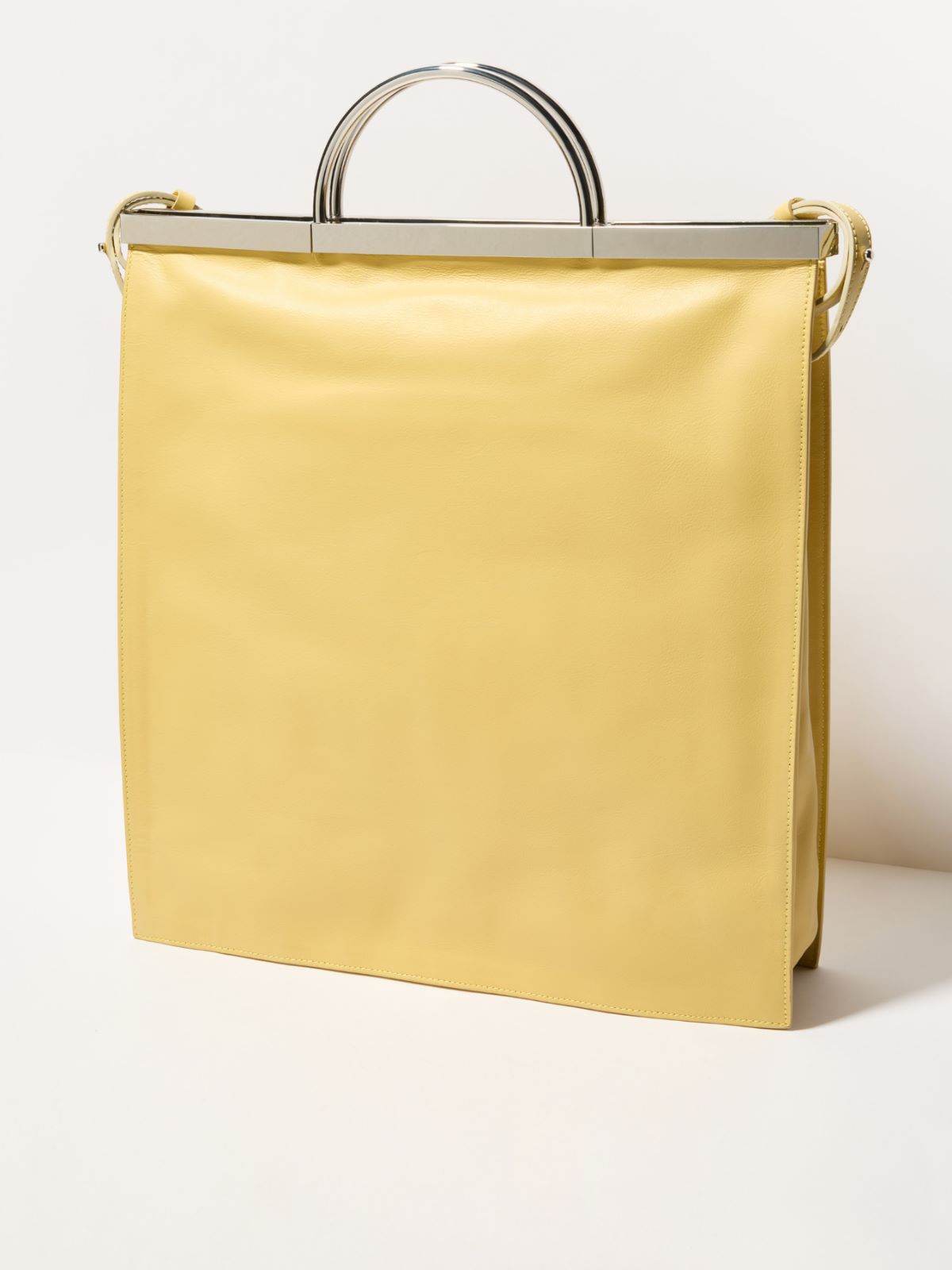 Leather bag, yellow | MAX&Co. Leather bag - YELLOW - MAX&Co. - 2