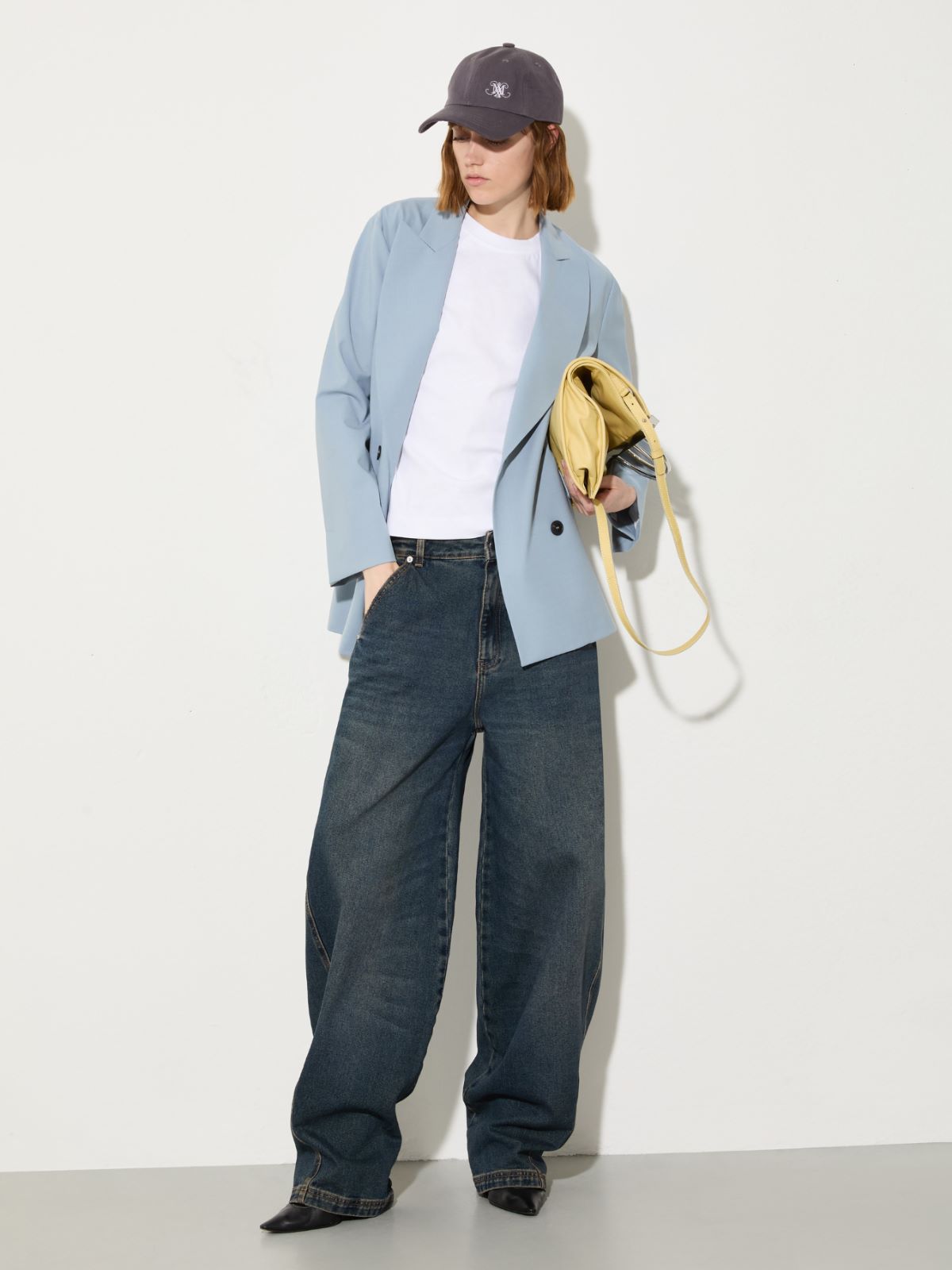 Leather bag, yellow | MAX&Co. Leather bag - YELLOW - MAX&Co. - 5