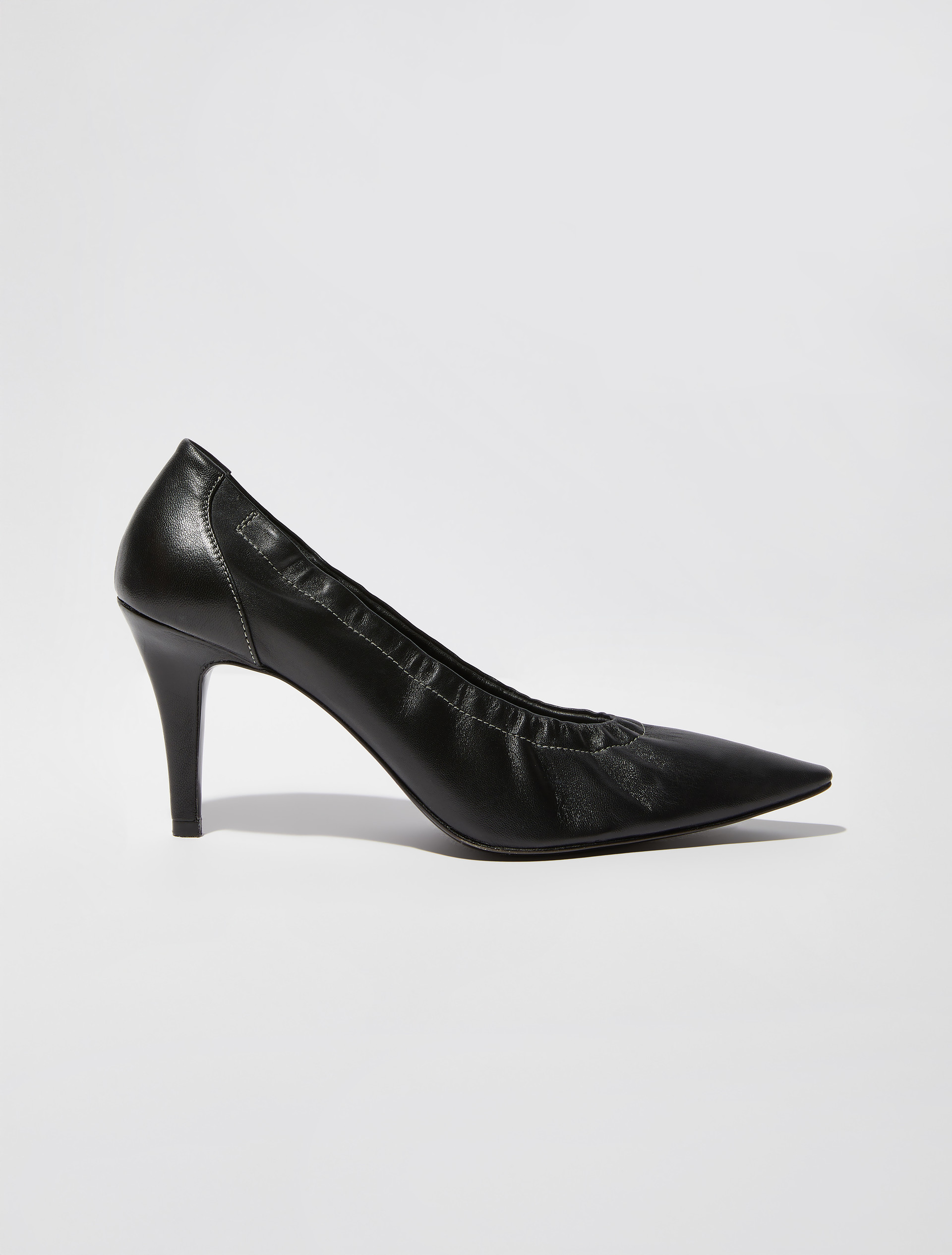 Leather pumps Sami Miró &Co.llaboration - BLACK - MAX&Co. - 2