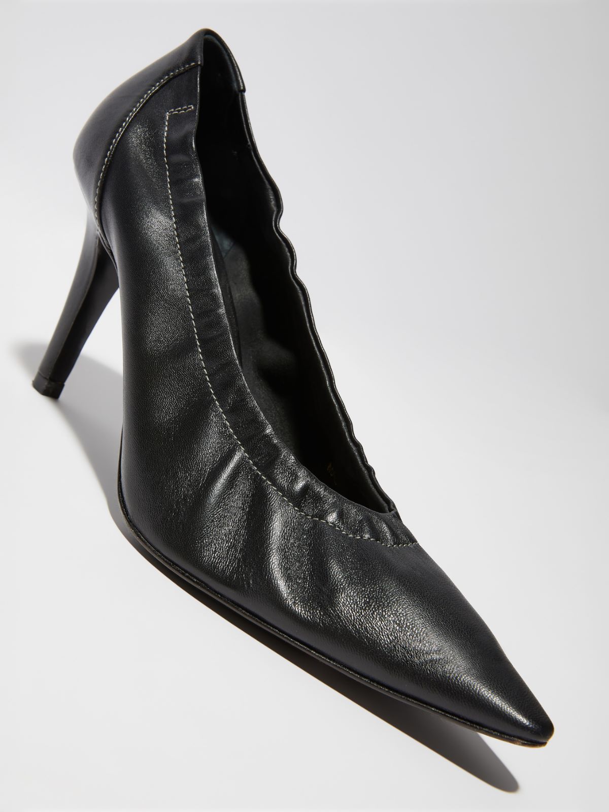 Leather pumps Sami Miró &Co.llaboration - BLACK - MAX&Co. - 4