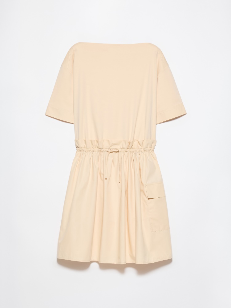Jersey and poplin dress - MAX&Co. - 6