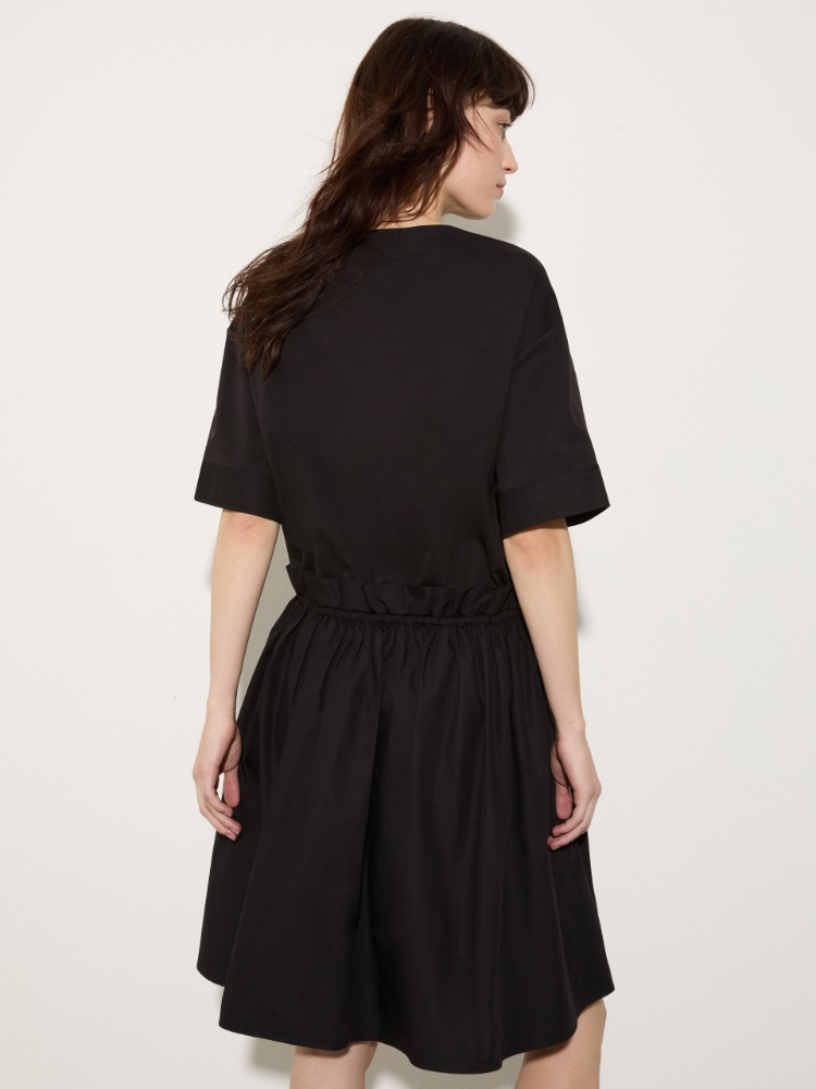 Jersey and poplin dress - MAX&Co. - 2