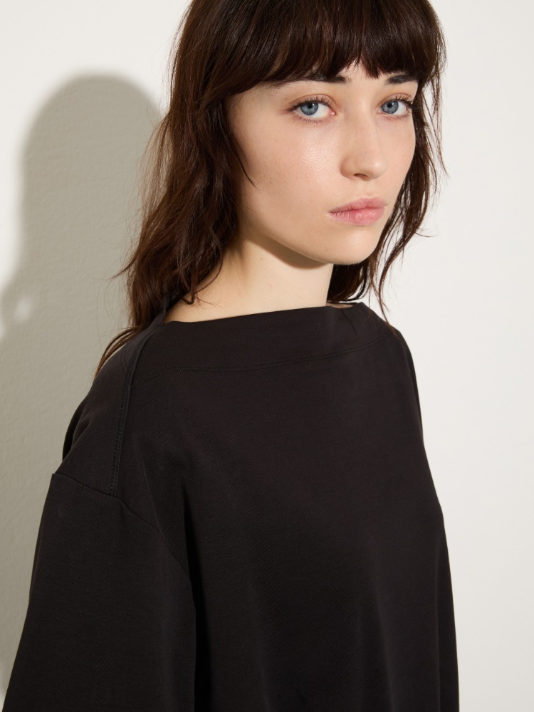 Jersey and poplin dress - MAX&Co. - 4