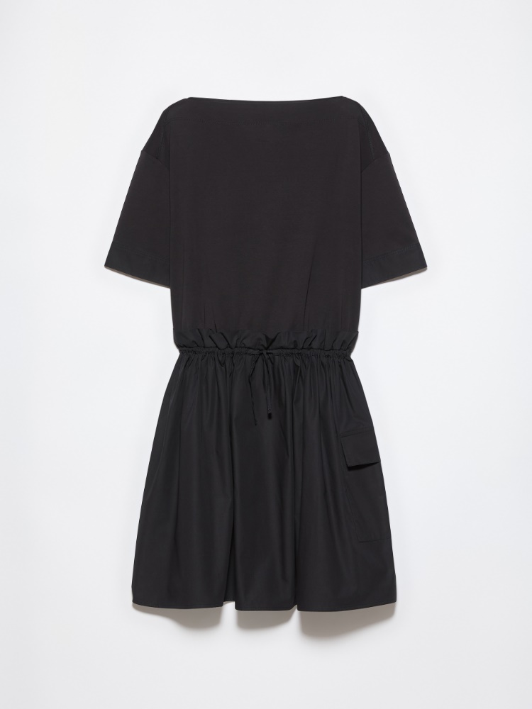 Jersey and poplin dress - MAX&Co. - 6