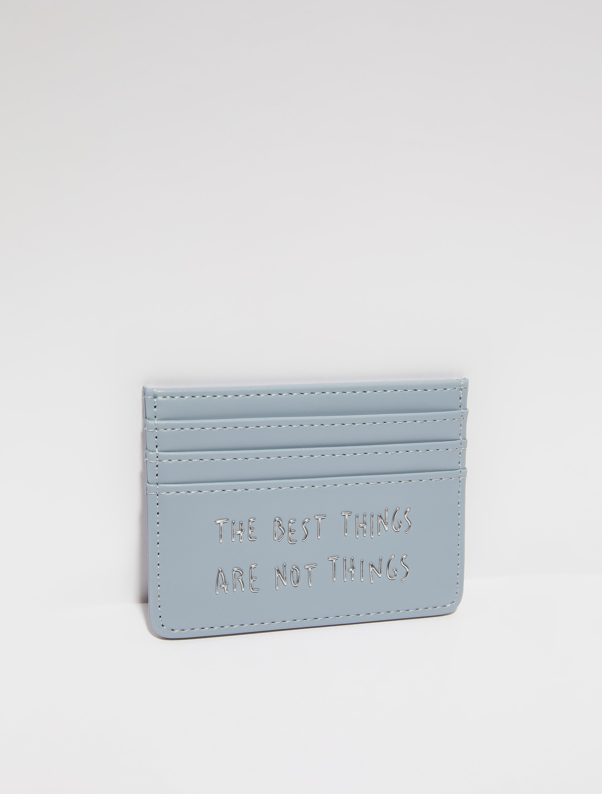 Portacarte P. Terzini &Co.llaboration, celeste | MAX&Co. Portacarte P. Terzini &Co.llaboration - CELESTE - MAX&Co.