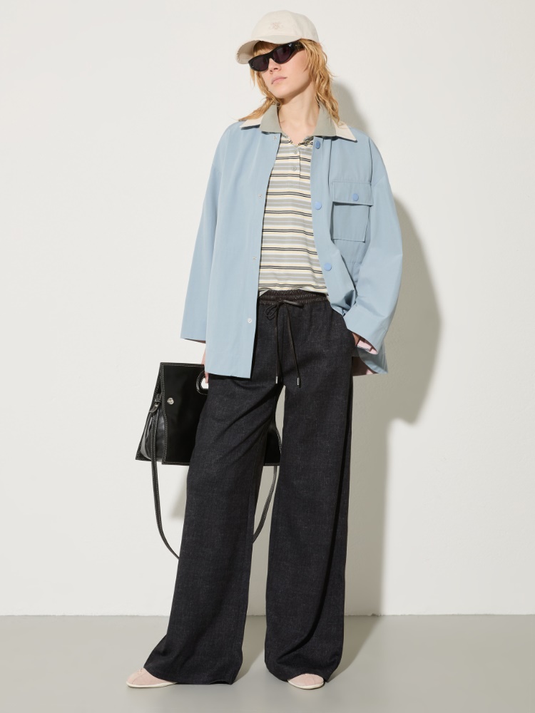 Washed-effect jersey joggers - MAX&Co. - 4