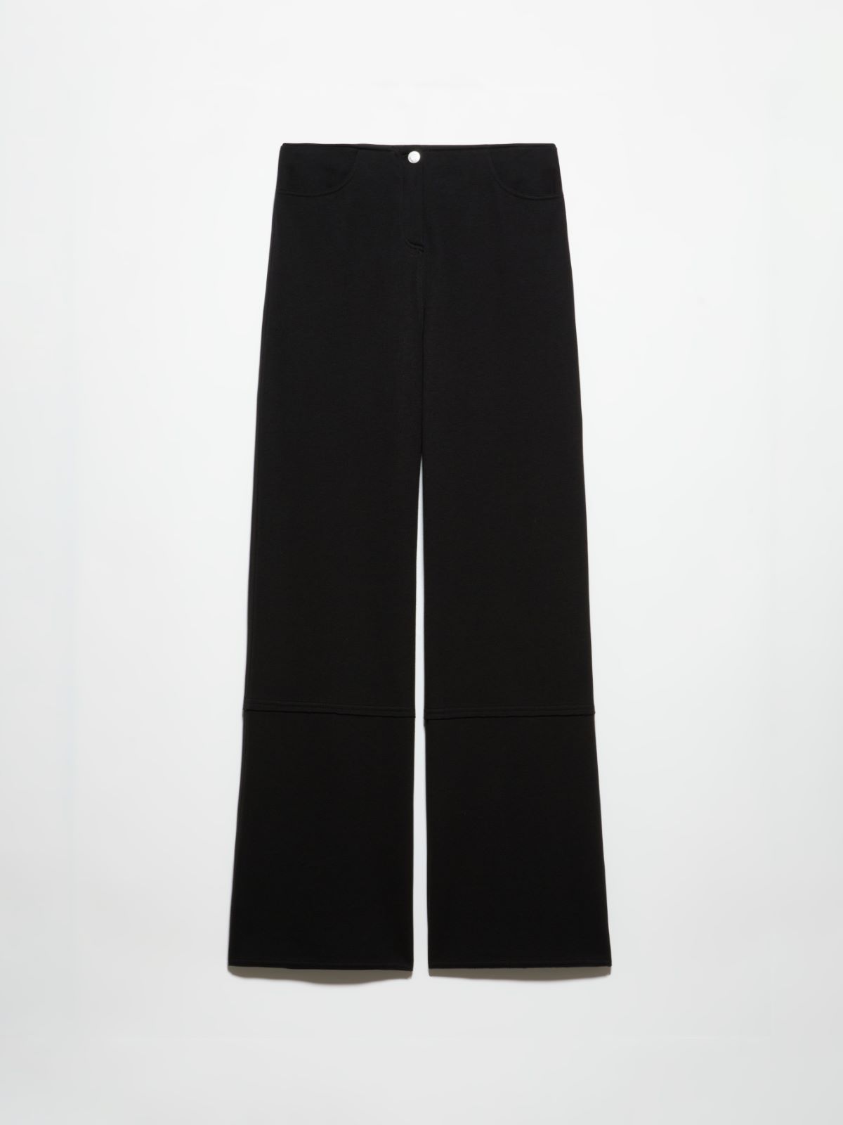 Fleece trousers Sami Miró &Co.llaboration, black | MAX&Co. Fleece trousers Sami Miró &Co.llaboration - BLACK - MAX&Co. - 5