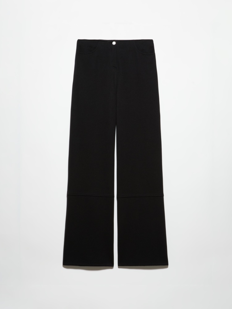 Fleece trousers Sami Miró &Co.llaboration - BLACK - MAX&Co.