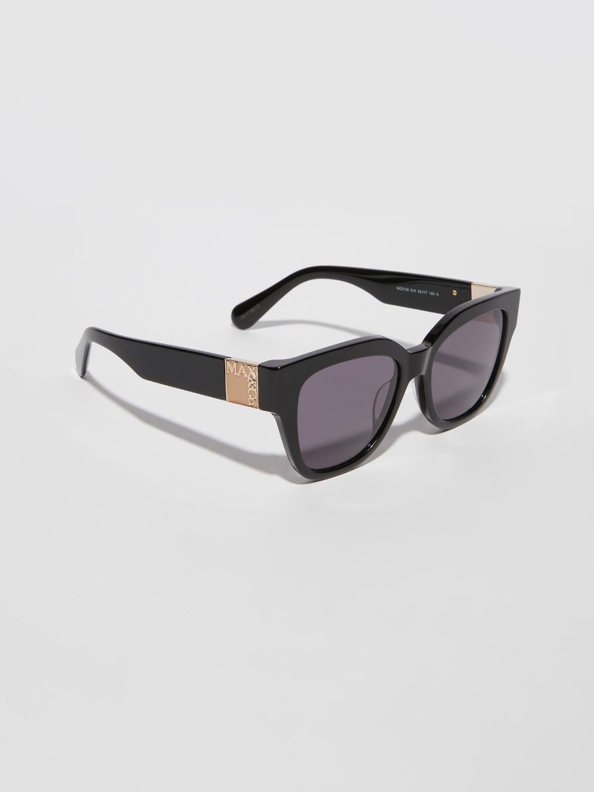 Lunettes larges en acétate - NOIR - MAX&Co. - 2