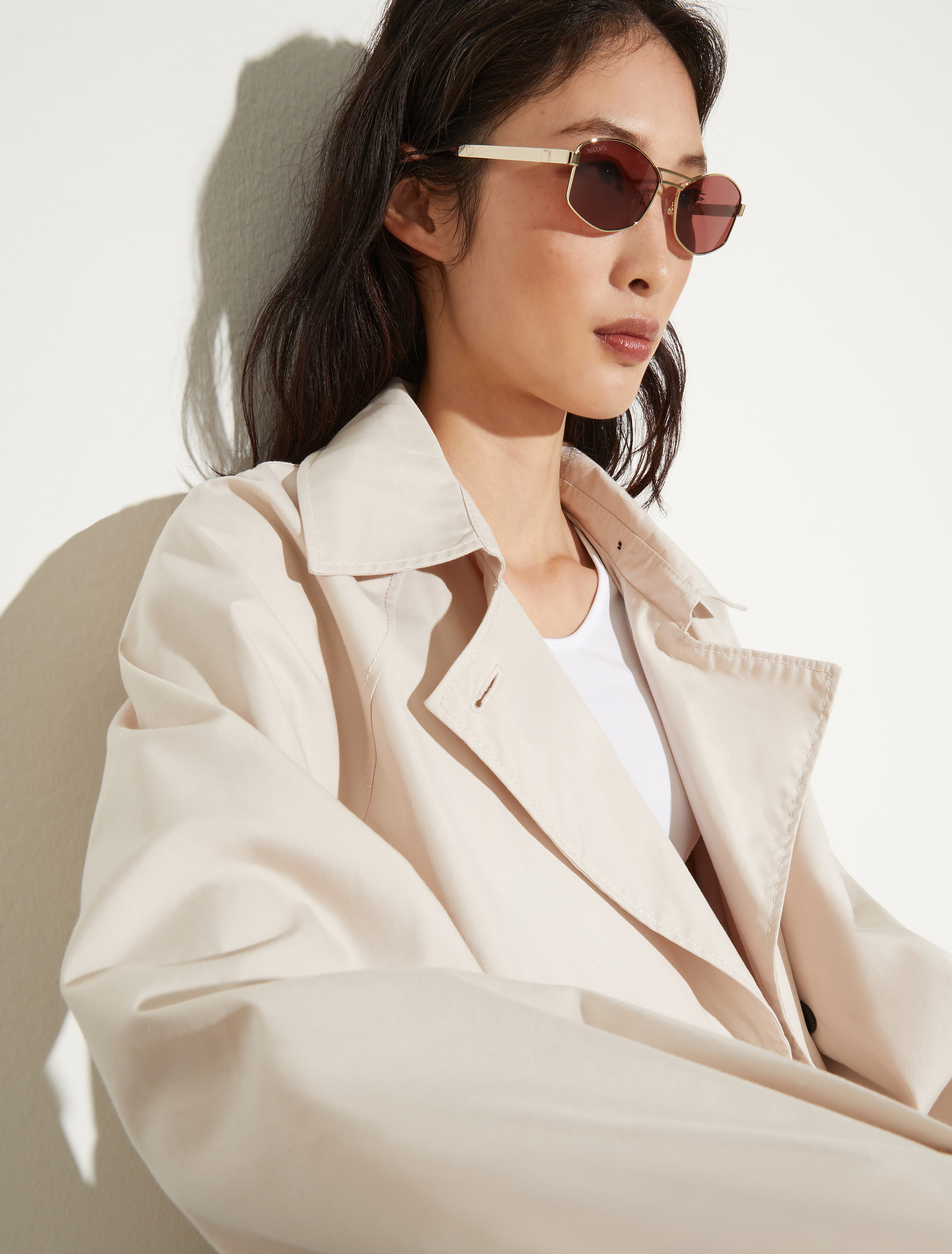 Oval metal glasses - BORDEAUX - MAX&Co. - 4