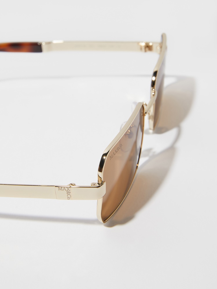 Rectangular metal glasses - MAX&Co. - 3