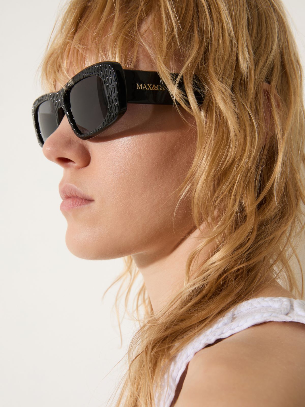 Lunettes avec texture 3D - NOIR - MAX&Co. - 4