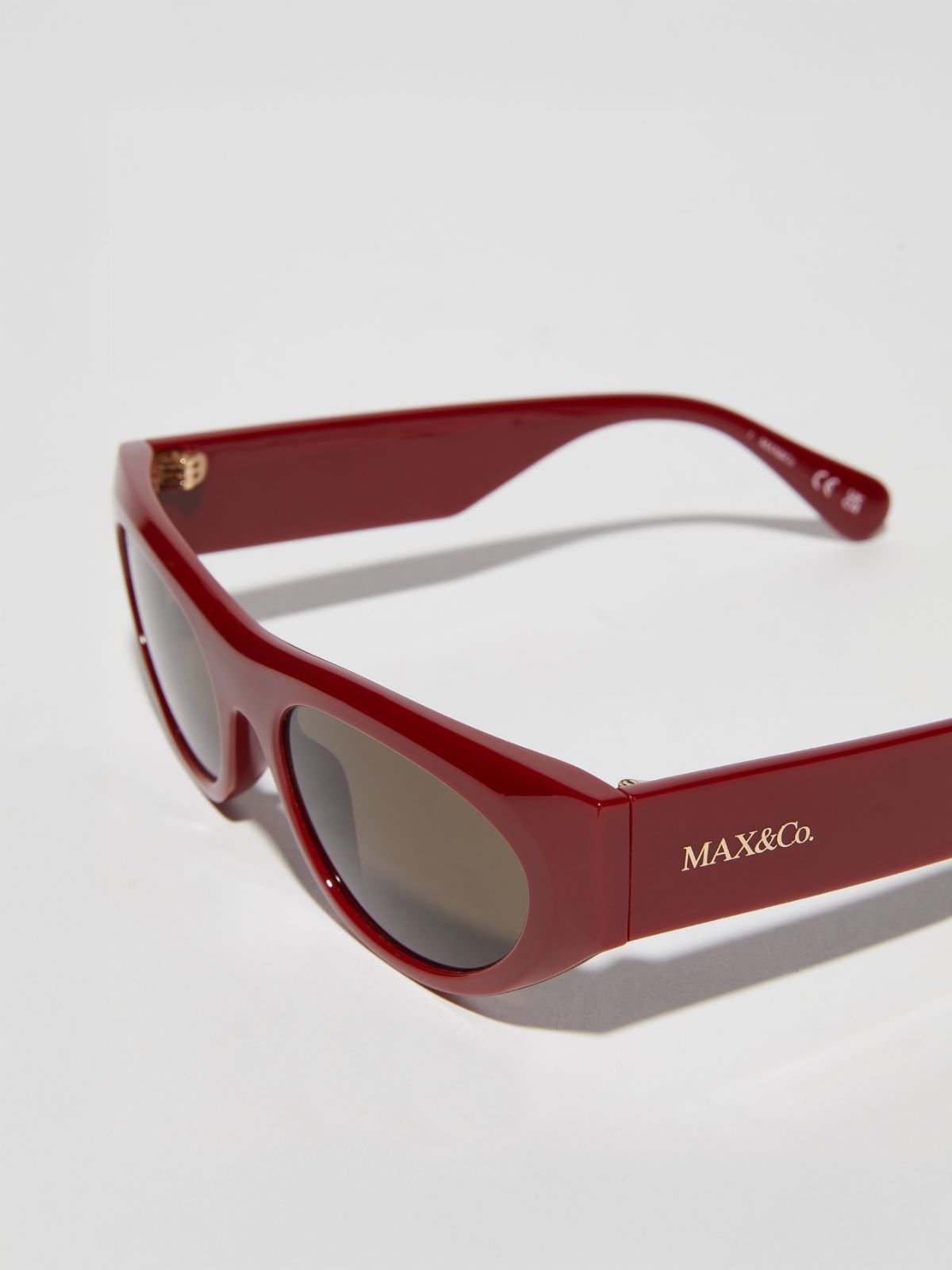 Cat-eye glasses - RED - MAX&Co. - 3