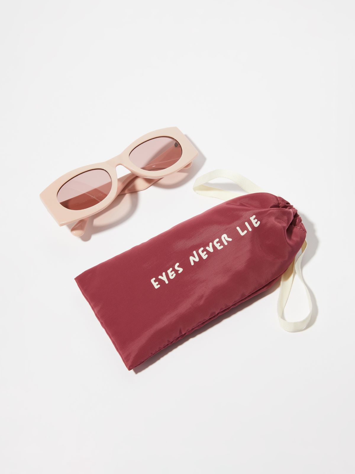 1-800 Gift Alert with Pietro Terzini sunglasses - DUST ROSE - MAX&Co. - 5
