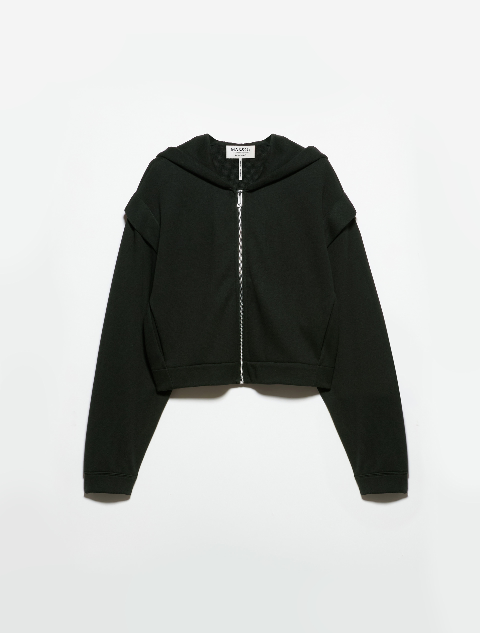 Hooded sweatshirt Sami Miró &Co.llaboration - BLACK - MAX&Co. - 5