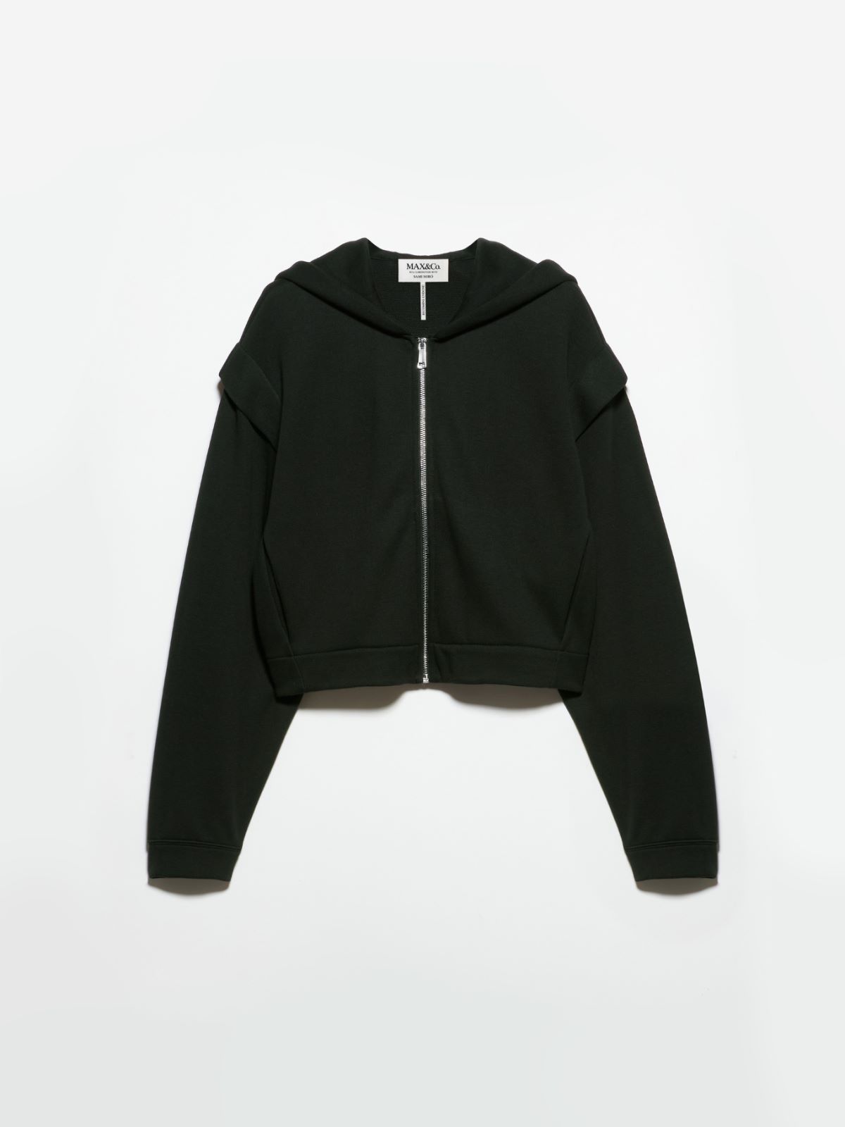 Hooded sweatshirt Sami Miró &Co.llaboration - BLACK - MAX&Co. - 5