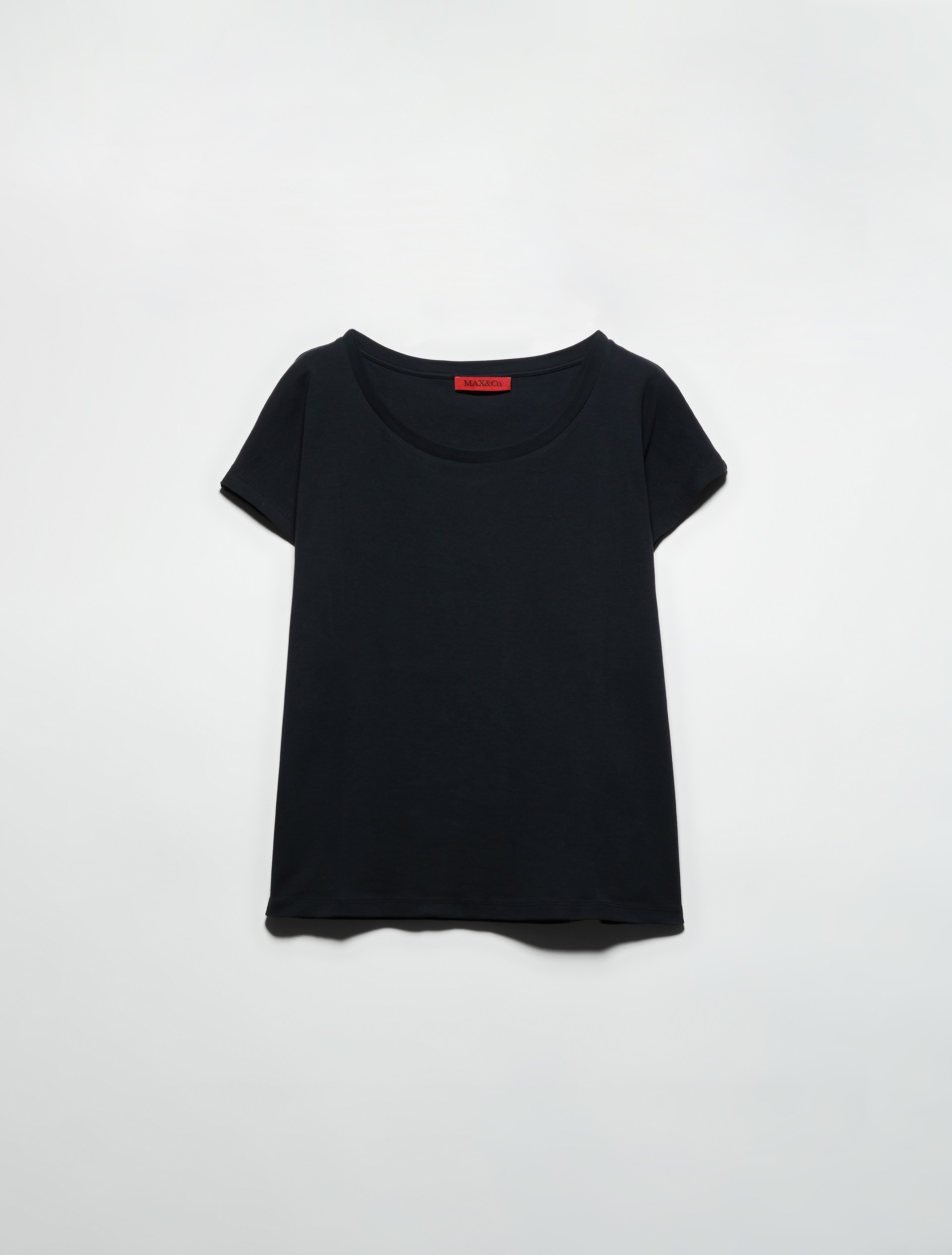 Cotton jersey T-shirt - BLACK - MAX&Co. - 5