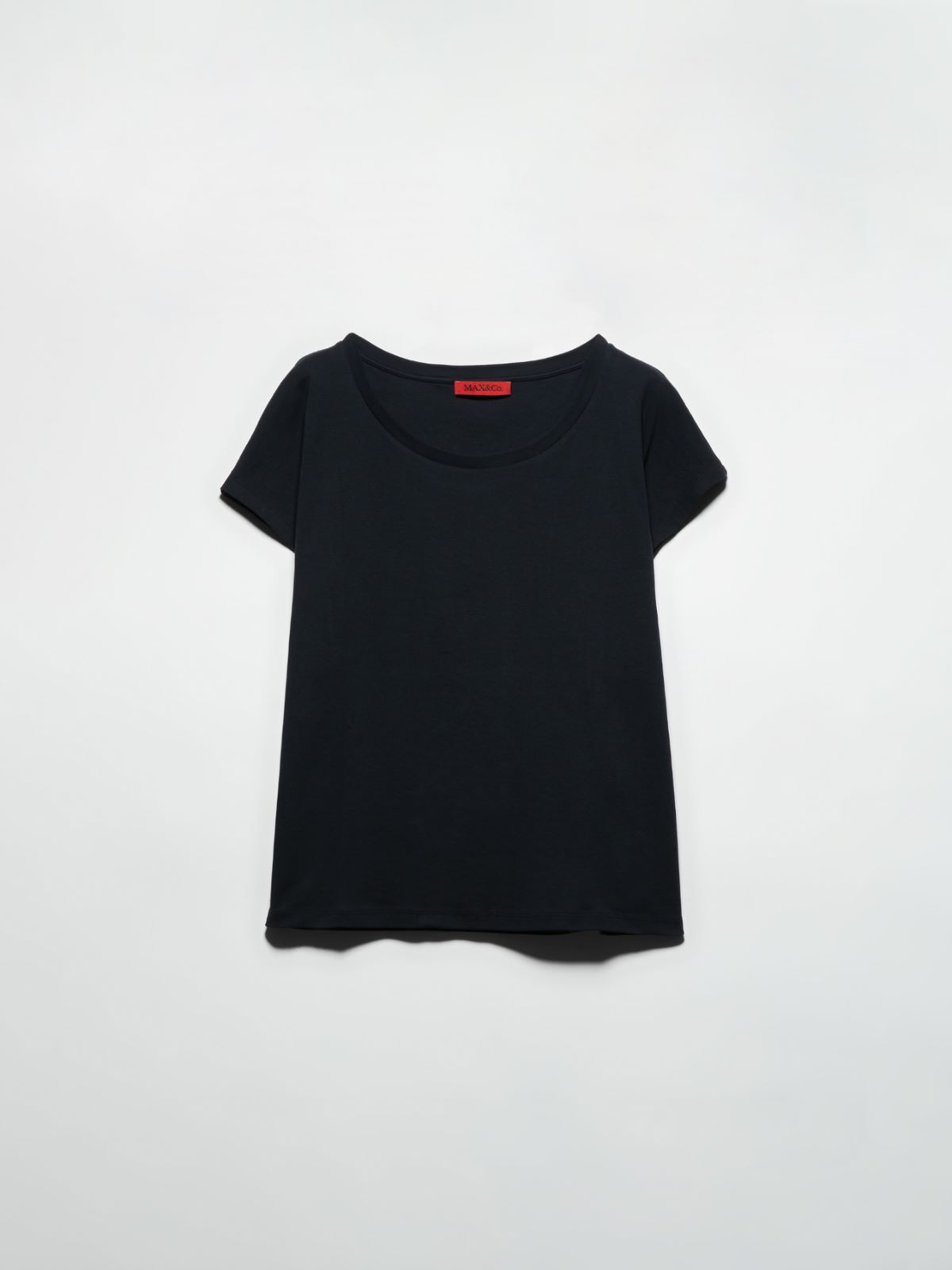 Cotton jersey T-shirt - BLACK - MAX&Co. - 5