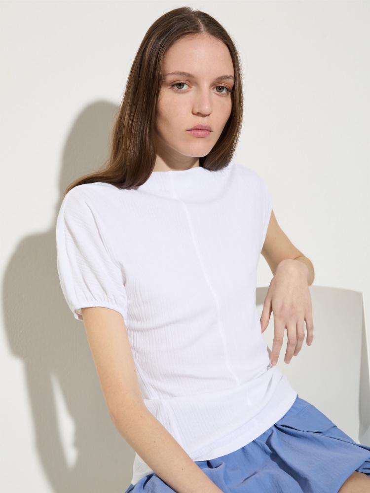 Haut asymétrique côtelé - MAX&Co.