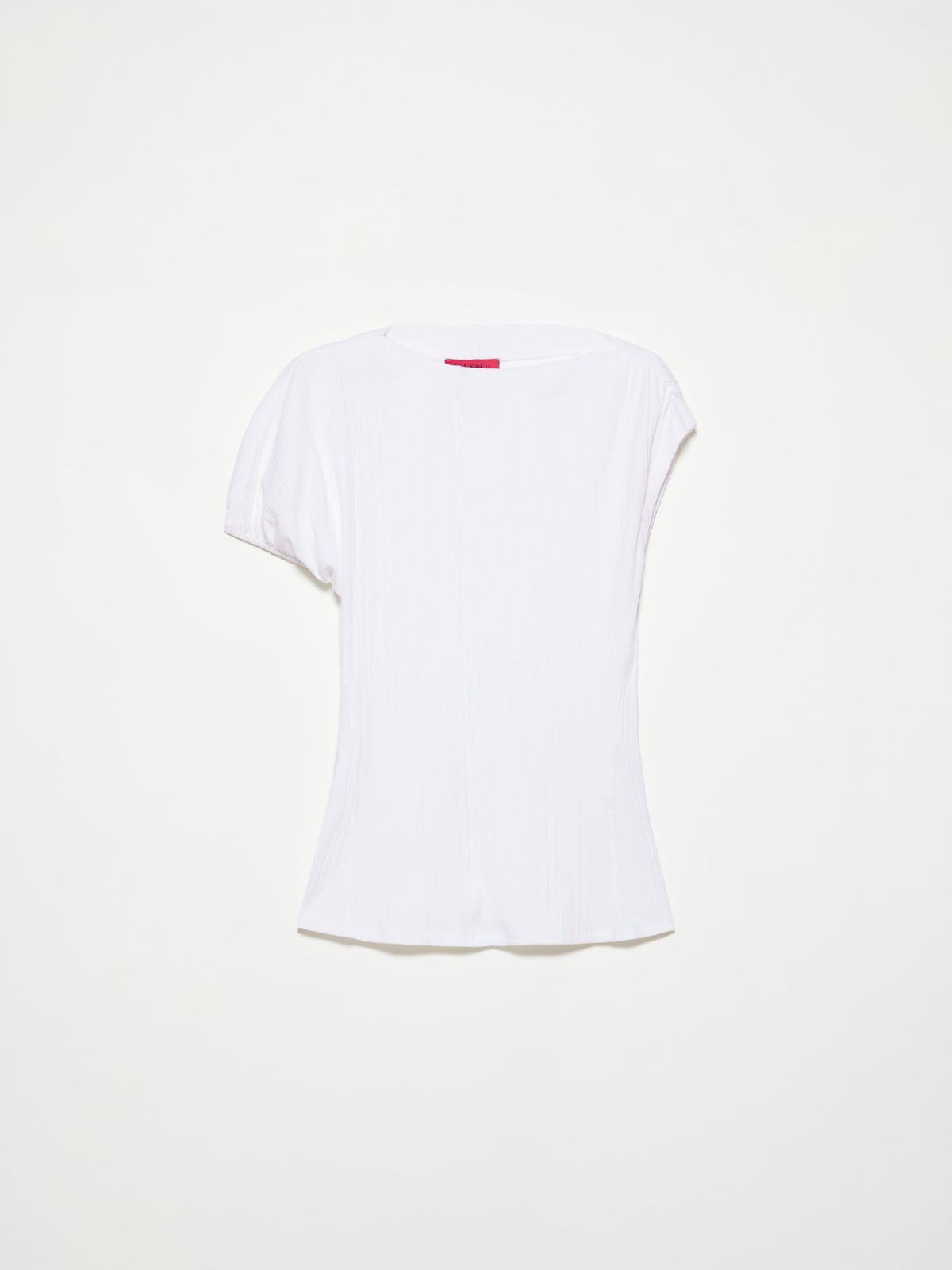 Haut asymétrique côtelé - BLANC NEUTRE - MAX&Co.