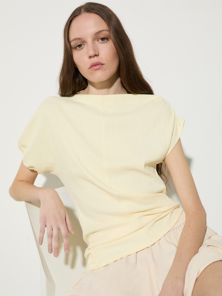 Haut asymétrique côtelé - MAX&Co.