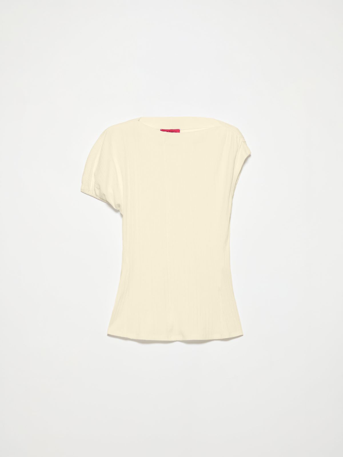 Haut asymétrique côtelé - CITRON - MAX&Co.