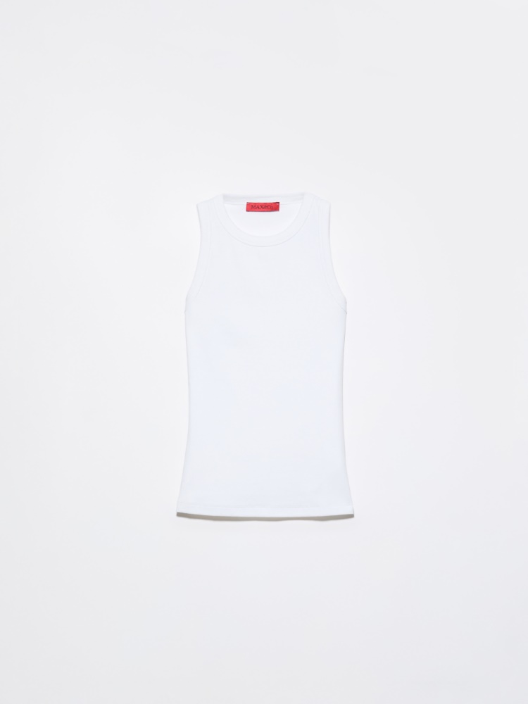 Ribbed cotton vest top - MAX&Co. - 5