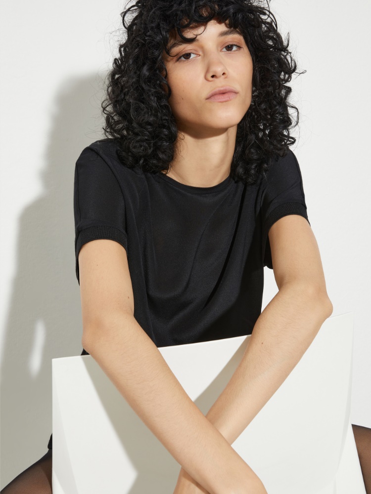 T-Shirt aus Jersey und Seide - MAX&Co. - 3