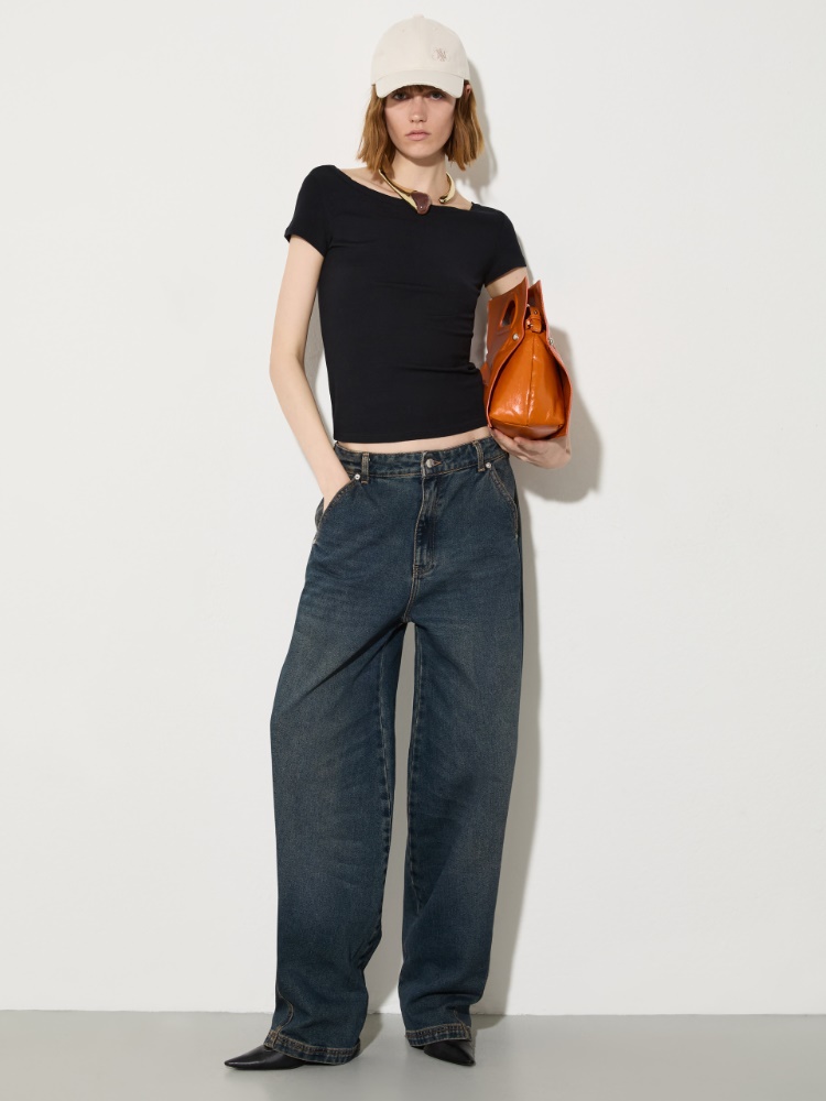 Schmales T-Shirt aus Comfort-Jersey - MAX&Co. - 5