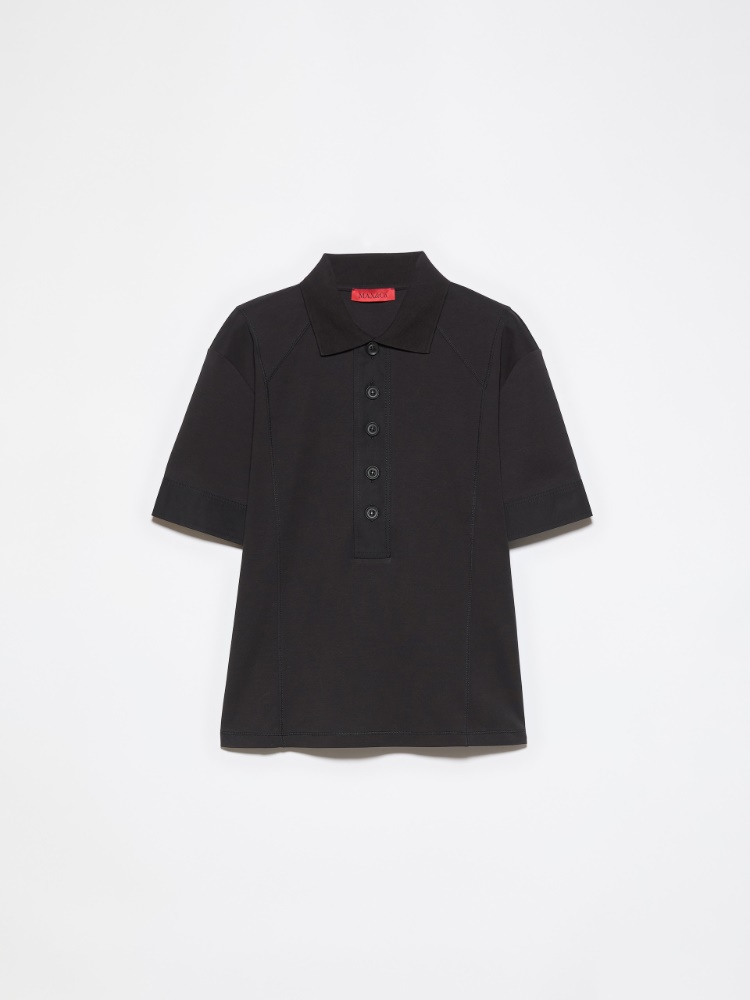 Poloshirt aus Jersey und Popeline - MAX&Co. - 5