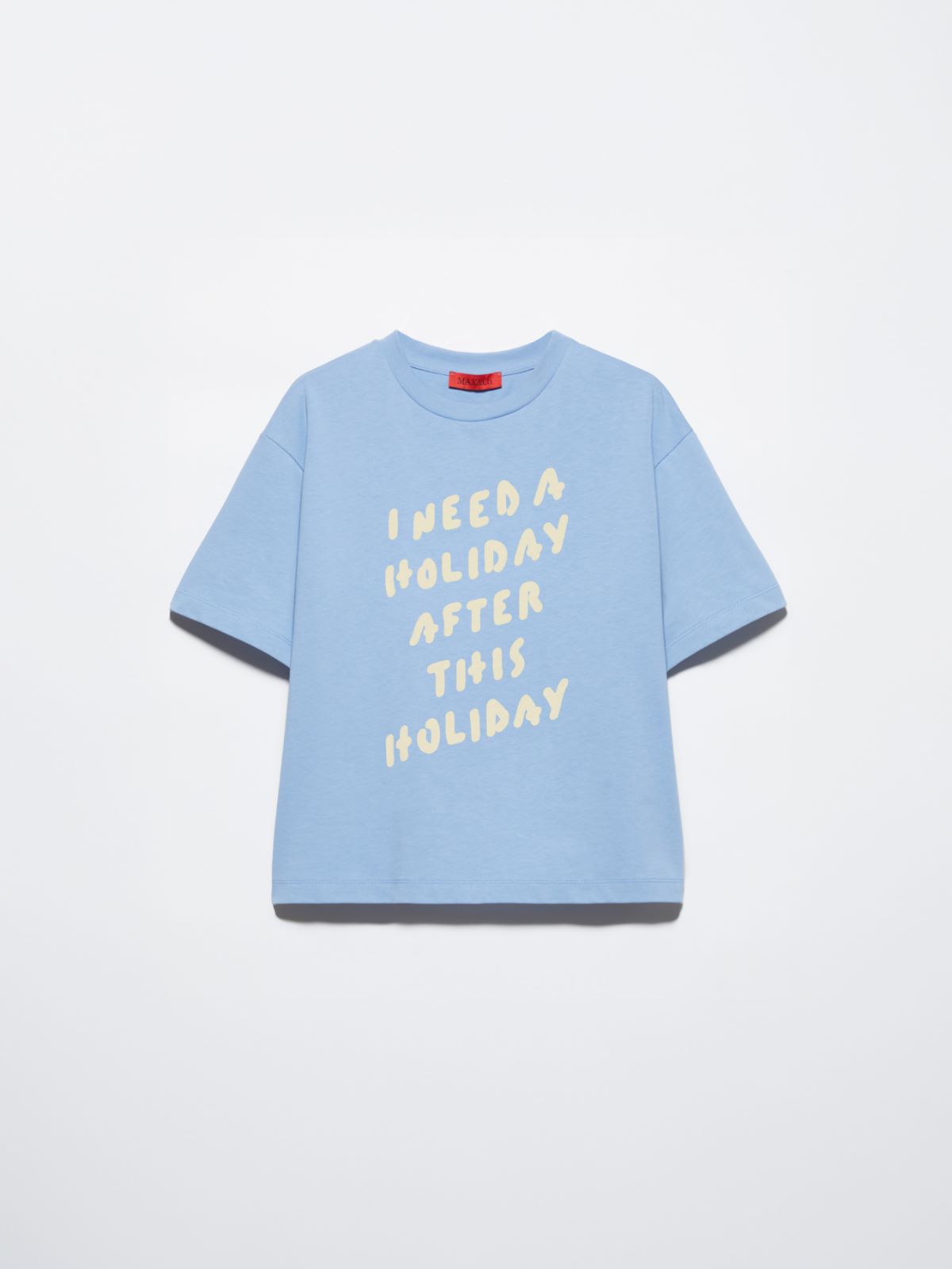 P. Terzini &Co.llaboration T-shirt - LIGHT BLUE - MAX&Co. - 5